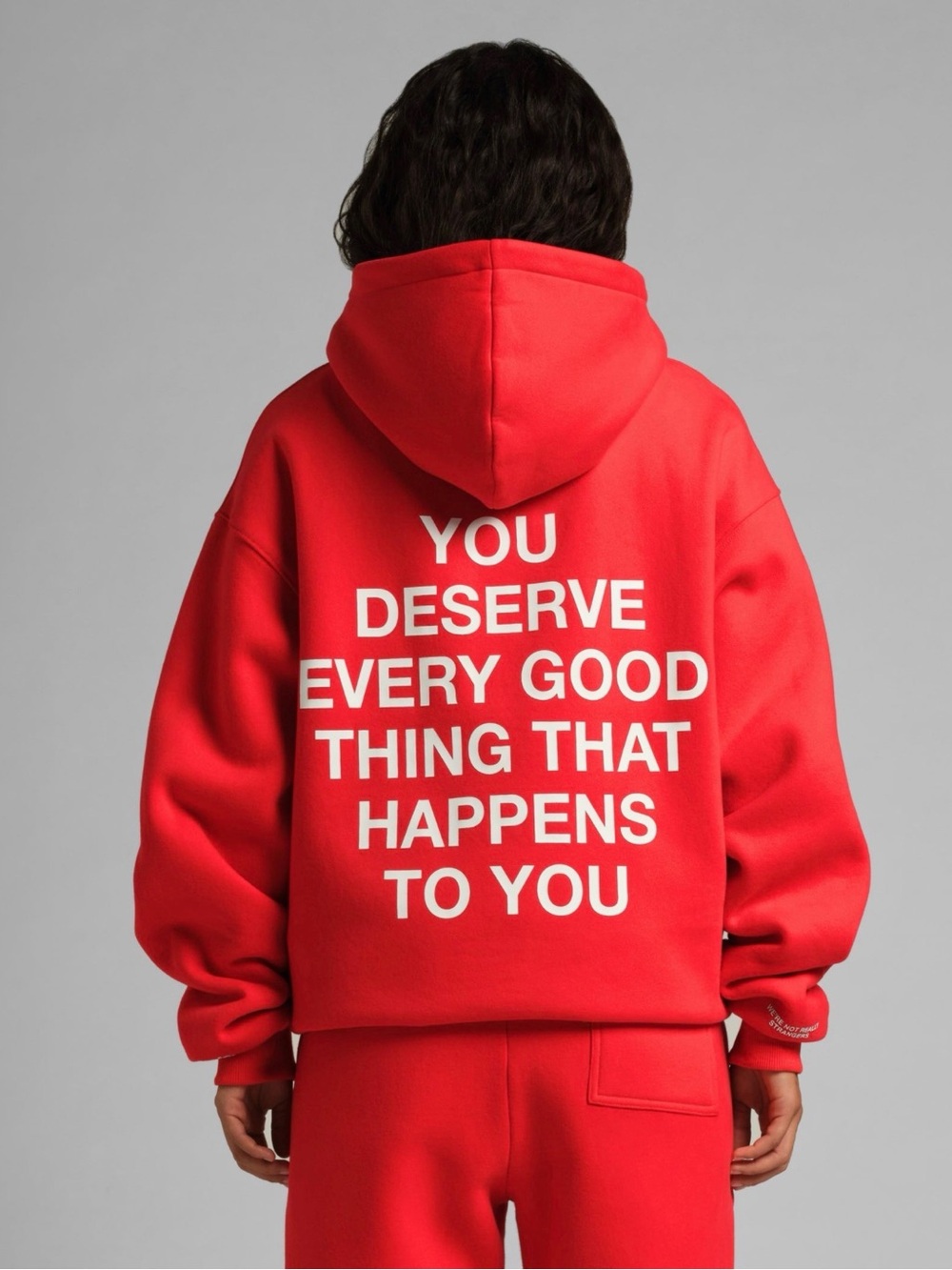 Comfrt X special edition oversized unisex hoodie in Crimson ❤️ NEW in package